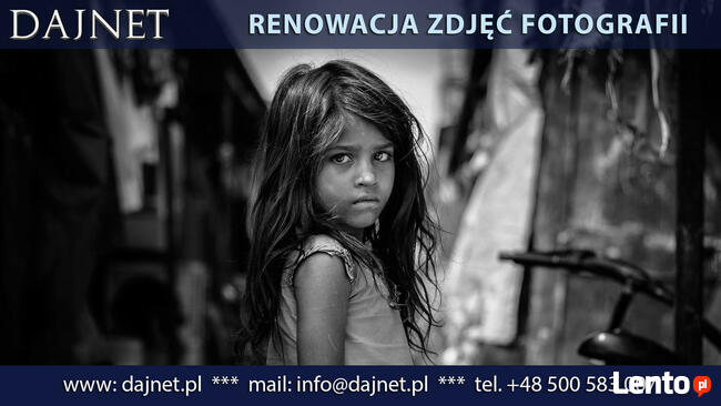 Renowacja naprawa starych i zniszczonych zdjęć i fotografii