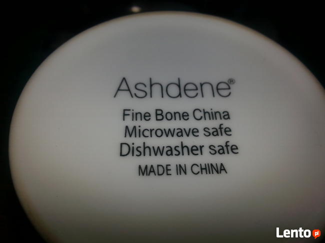 Filizanka ze spodkiem fine bone china