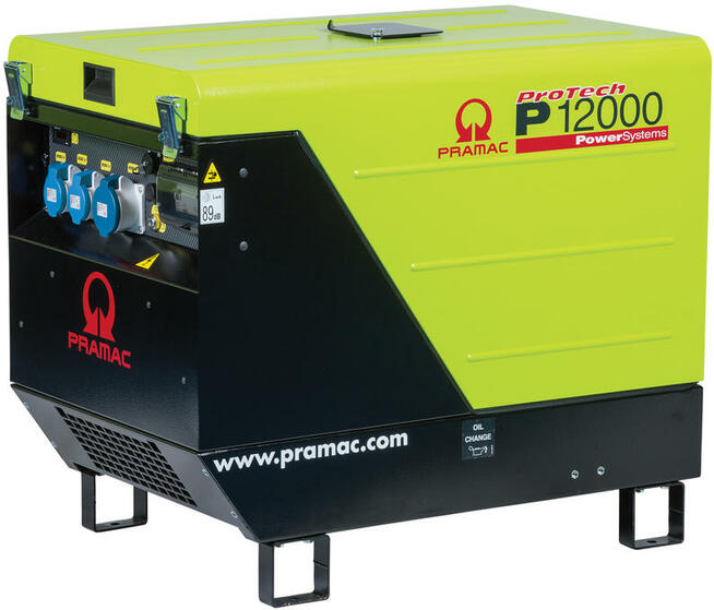 Agregat prądotwórczy jednofazowy Pramac P12000 AVR