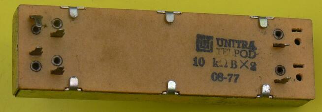 Potencjometry suwakowe podwójne Telpod