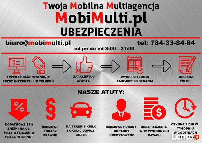 Ubezpieczenia Kielce - Twoja Mobilna Multiagencja MobiMulti