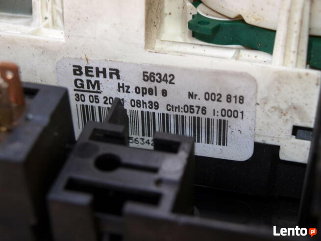 Opel Zafira A panel włącznik ogrzewania 1999 - 2005r