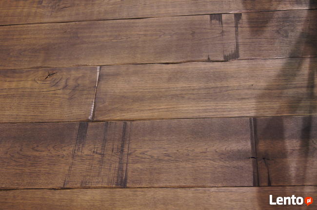 Stylowe podłogi drewniane, deska ręcznie stylizowana