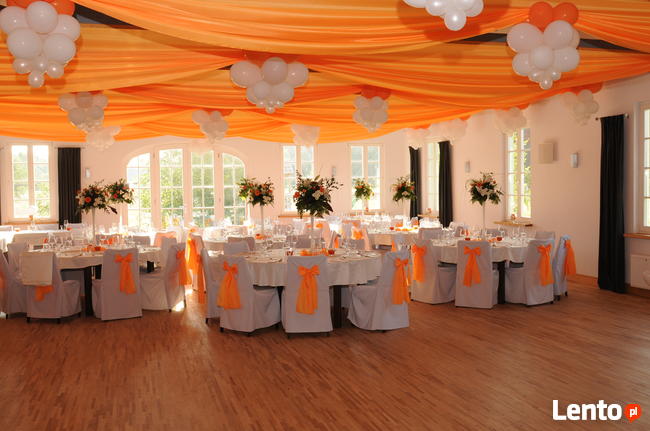 Pokrowce na krzesła ISO lub wysokie BIAŁE - wypożyczenie