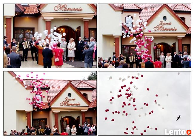 Prezent z balonami na hel, pudło niespodzianka dla Młodych!