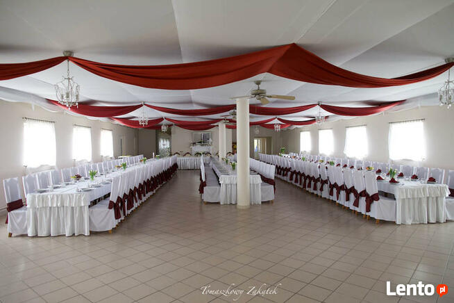 Pokrowce na krzesła ISO lub wysokie BIAŁE - wypożyczenie