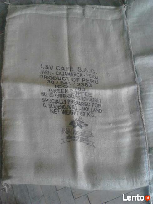 Sprzedam worki Parciane po kawie Jak na foto