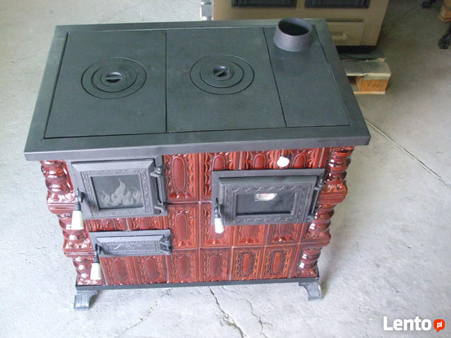 Kaflowa kuchnia węglowa 3K+S+S+Ż