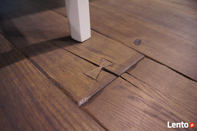 Podłogi ręcznie postarzane, podłogi drewniane. LEGAR