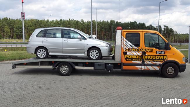 Pomoc Drogowa 24h Holowanie Transport Aut -Kraj-Zagranica