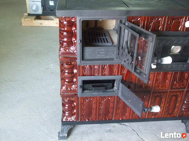 Kaflowa kuchnia węglowa 3K+S+S+Ż