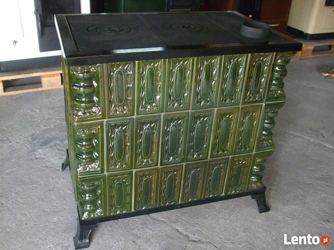 Kaflowa kuchnia węglowa 3K+S+S+Ż