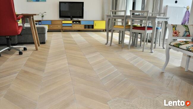 Podłogi ręcznie postarzane, podłogi drewniane. LEGAR