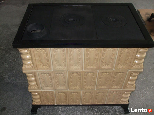 Kaflowa kuchnia węglowa 3K+S+S+Ż