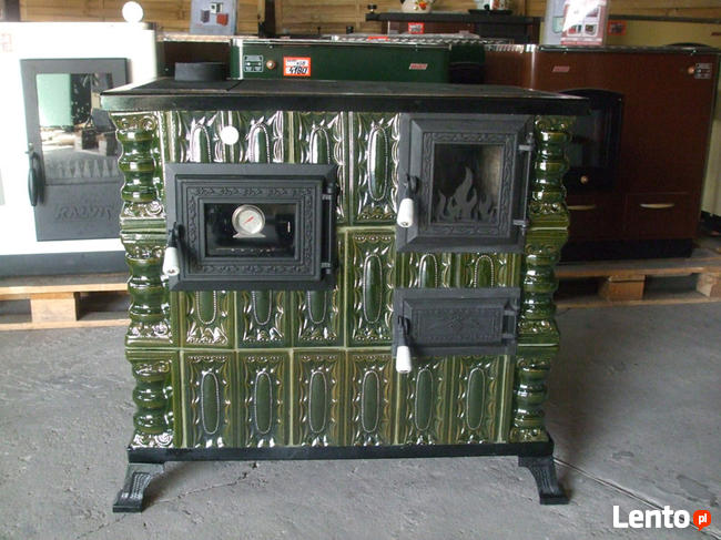 Kaflowa kuchnia węglowa 3K+S+S+Ż