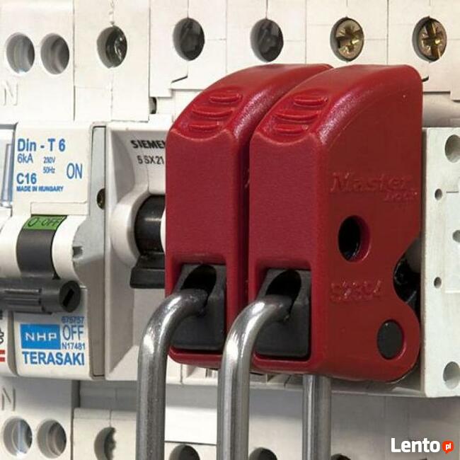 Masterlock Lockout blokada wyłączników elektrycznych S2394