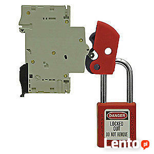 Masterlock Lockout blokada wyłączników elektrycznych S2394