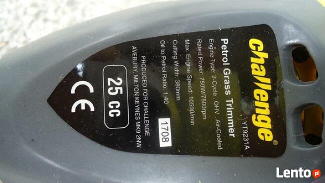 KOSA SPALINOWA NOWA GWARANCJA