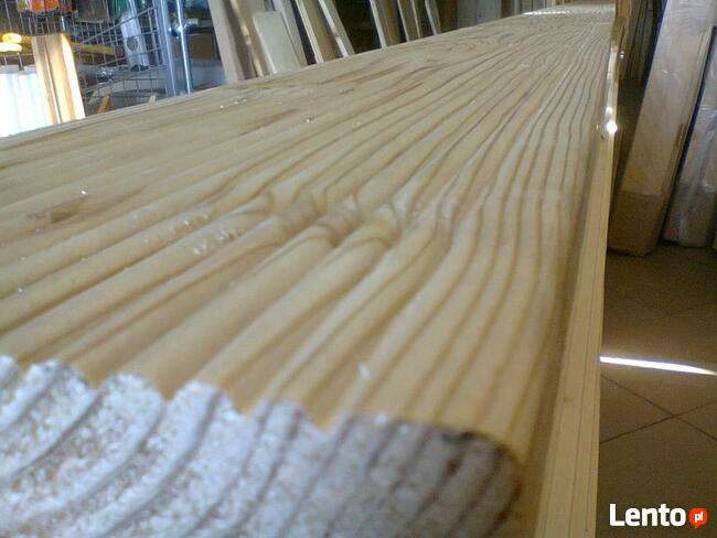 Deska tarasowa ryflowana - Modrzew