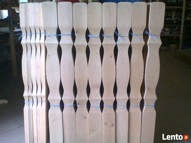 Sztachety drewniane świerkowe