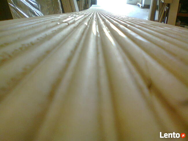 Deska tarasowa ryflowana - Modrzew