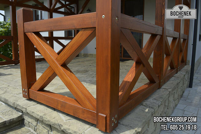 Pergola z drewna GEPARD. BochenekGROUP Budownictwo drewniane