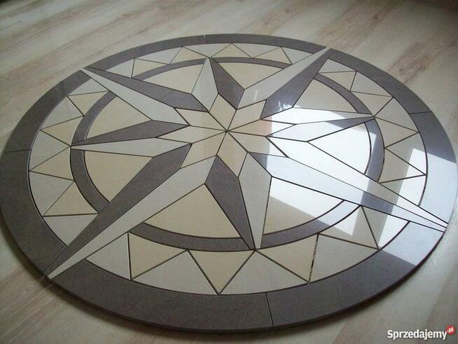 ROZETA PODŁOGOWA RóżA WIATRóW średnica 90cm