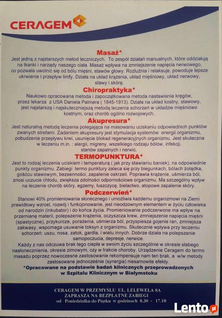 Ból kręgosłupa? wypróbuj łóżko Ceragem!