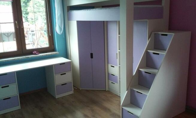 łózka na antresoli - darstol