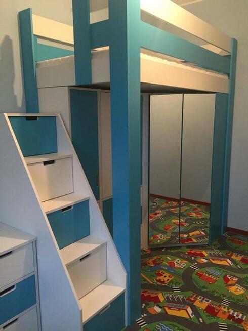 łózka na antresoli - darstol