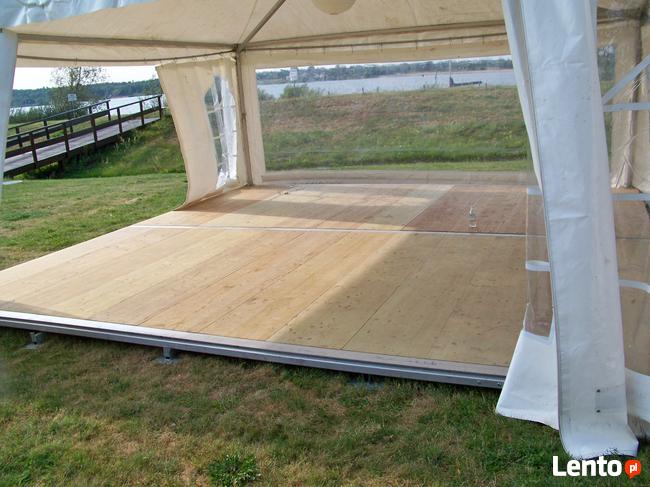 Podłogi do namiotów na imprezy plenerowe producent wynajem