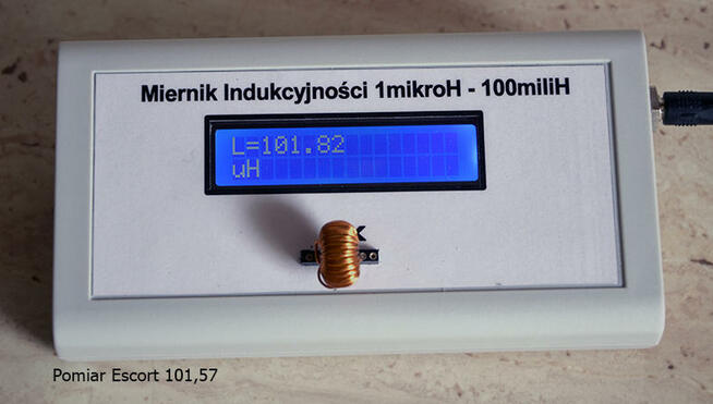 Miernik Indukcyjności 1mikroH do 100miliH