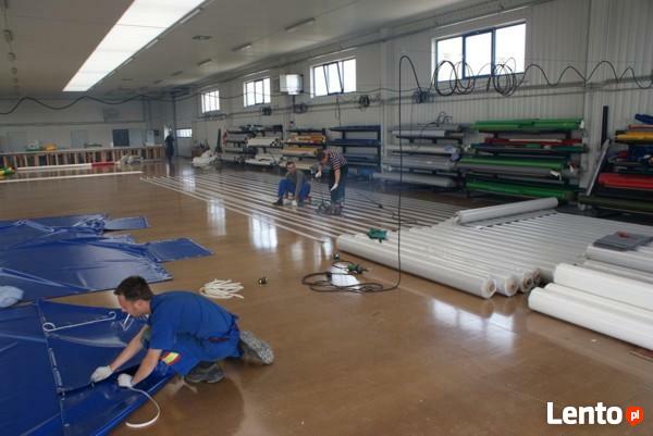 Hale magazynowe, magazyny, hale namiotowe, namioty produkcja