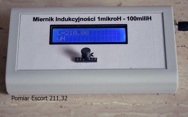 Miernik Indukcyjności 1mikroH do 100miliH