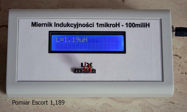 Miernik Indukcyjności 1mikroH do 100miliH