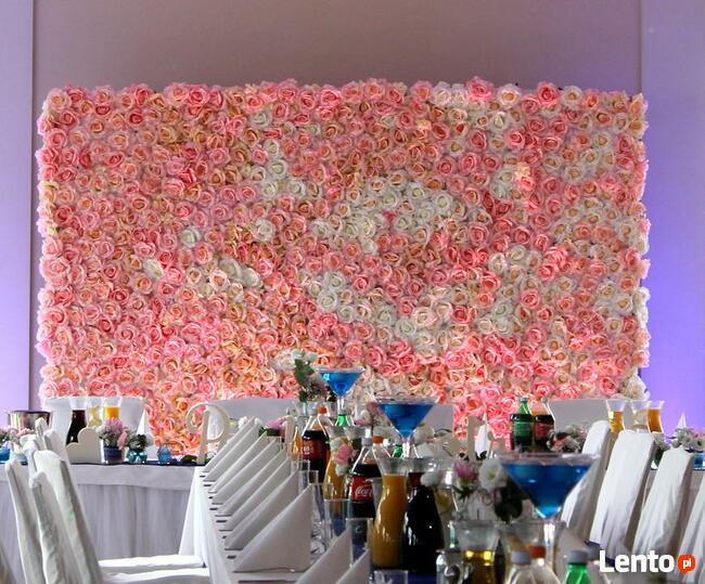 Ścianka dekoracyjna kwiatowa