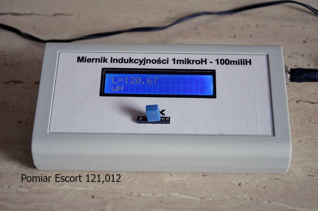 Miernik Indukcyjności 1mikroH do 100miliH