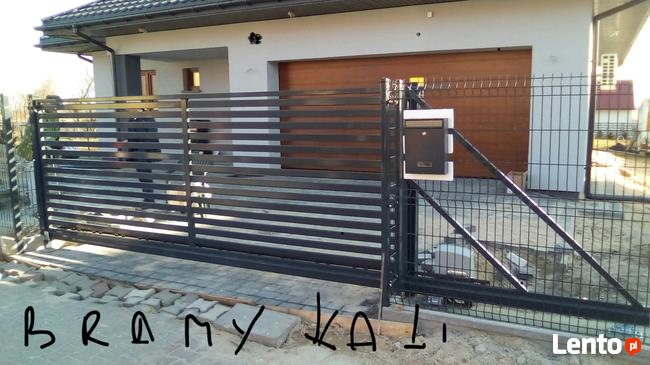 Brama przesuwna pa8