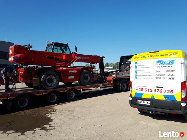 Mobilny serwis maszyn budowlanych MANITOU GENIE TEREX I INNE