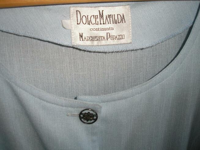 Błękitna maxi sukienka 40