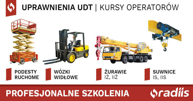 Kurs Operatora Wózka widłowego z wymianą butli gazowej