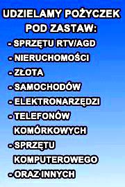 SKUP LOMBARD KOMIS zaprasza Skupujemy wszystko i pod Zastaw