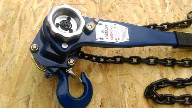 Wciągnik łańcuchowy stacjonarny dźwigniowy Rug Cug - nowy!