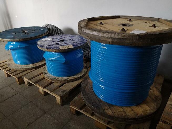 Lina stalowa - Liny stalowe - Linki stalowe ocynk ATEST !!!