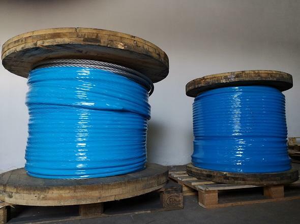 Lina stalowa - Liny stalowe - Linki stalowe ocynk ATEST !!!