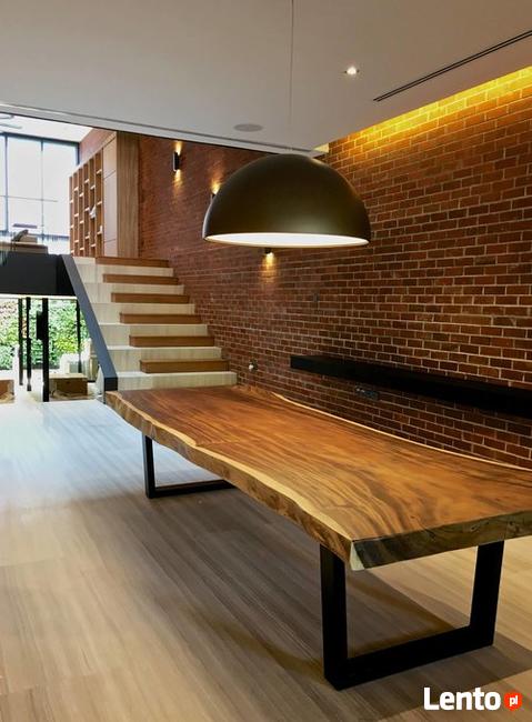 Lite drewniane stoły z drewna egzotycznego Suar - Monolit !