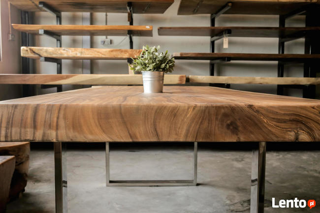 Lite drewniane stoły z drewna egzotycznego Suar - Monolit !