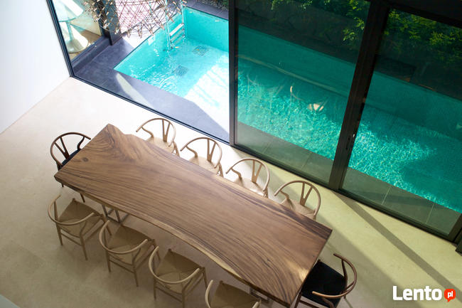 Lite drewniane stoły z drewna egzotycznego Suar - Monolit !