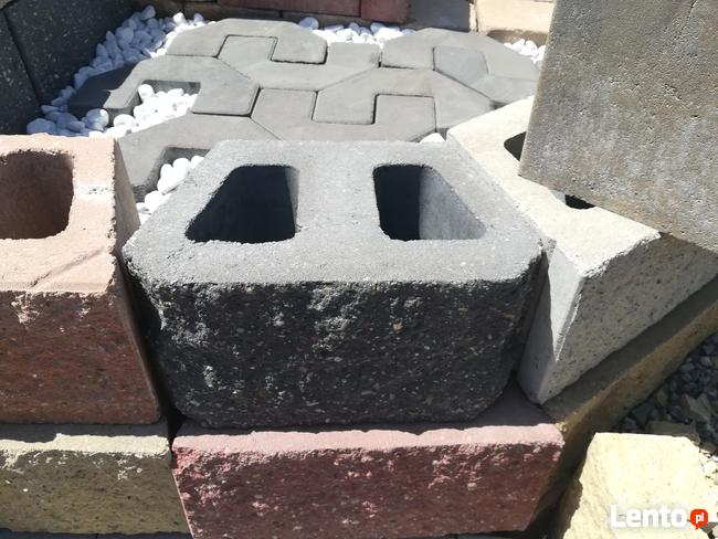 Pustak betonowy oporowy ogrodzenia kostka brukowa