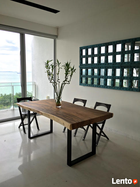 Lite drewniane stoły z drewna egzotycznego Suar - Monolit !